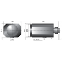 GAZ16160M 16-160mm F2.2-Close Three Motorized Zoom Lens