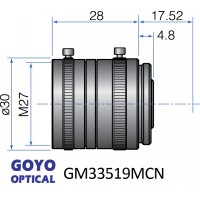 2/3-inch Format Compact Fixed Focal Length Lens