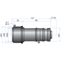 1/3-inch - 2/3-inch Format Manual Zoom Lens
